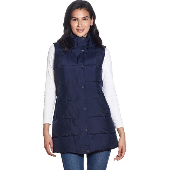 Weatherproof - Warm Long Puffer Vest - Picture 3 of 6
